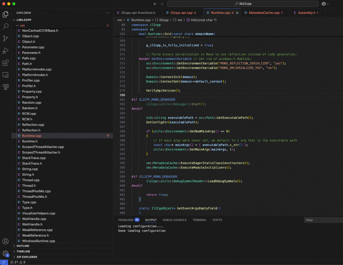 il2cpp source code